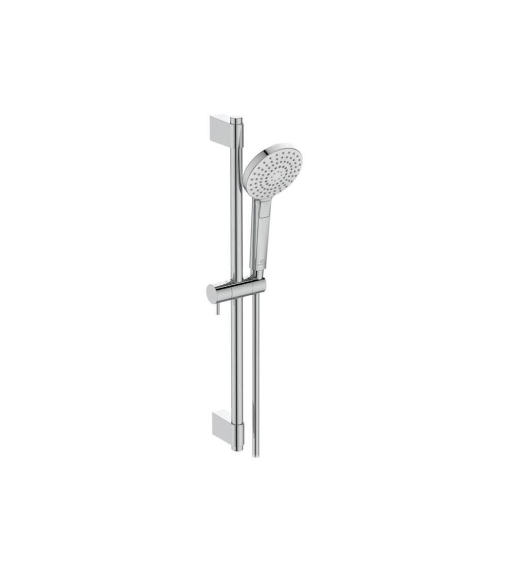 Ensemble de douche - IDEALRAIN EVO - barre 60 cm et douchette ronde 11 cm 3J - Chrome - Ideal Standard