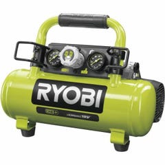 Compresseur à cuve RYOBI 18V One Plus - 4L - Sans batterie ni chargeur R18AC-0 4