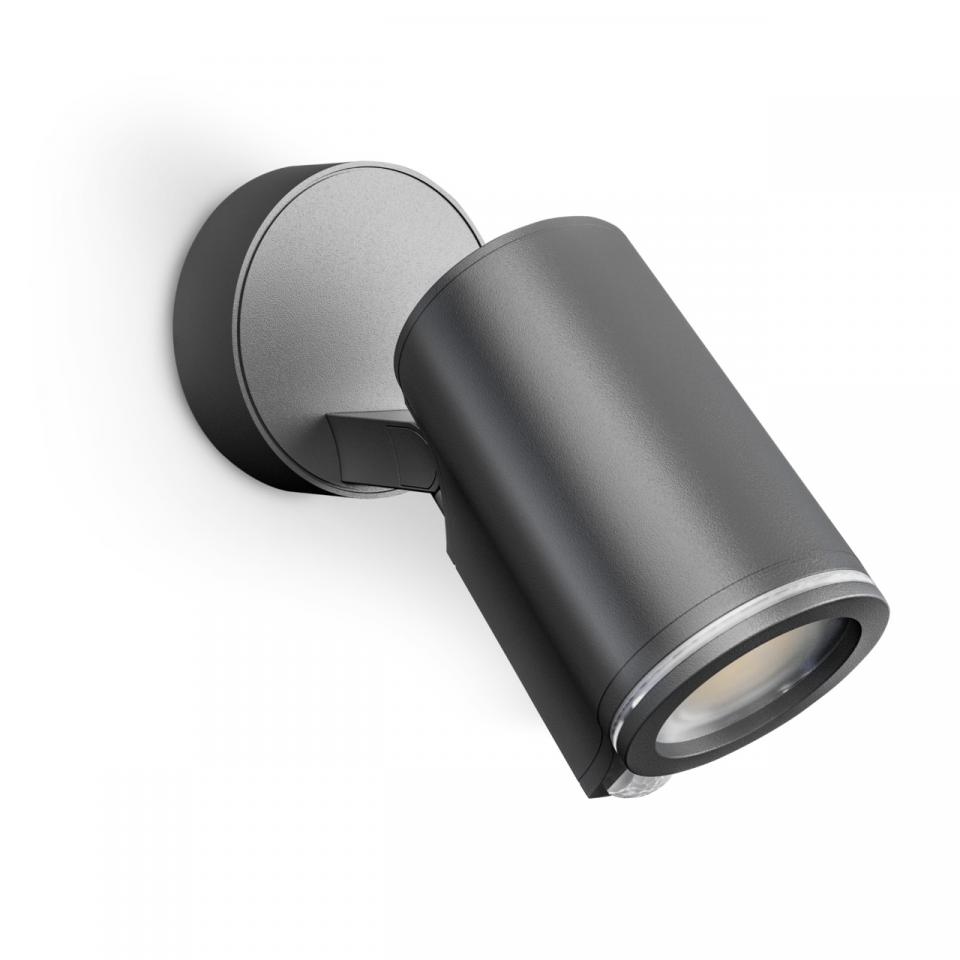 STEINEL Projecteur extérieur Spot ONE SC Connect LED intégrée GU10 3000 K anthracite