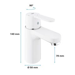 GROHE - Mitigeur monocommande Lavabo - Taille S 7