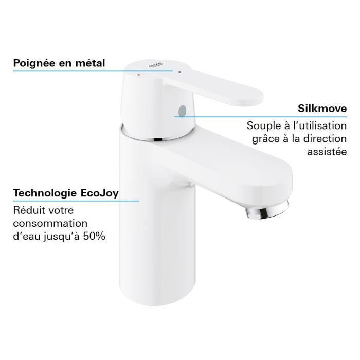 GROHE - Mitigeur monocommande Lavabo - Taille S 6