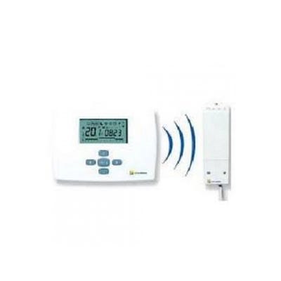 Thermostat dAmbiance Sans Fil Contact sec Programmable TRL 7.26 RF Elm Leblanc Compatible toutes chaudières