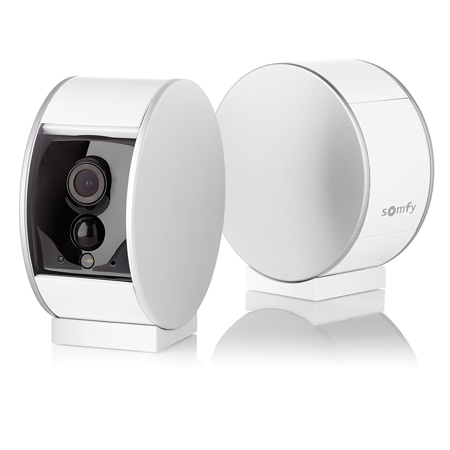 Lot de 2 caméras de surveillance SOMFY intérieure, blanc