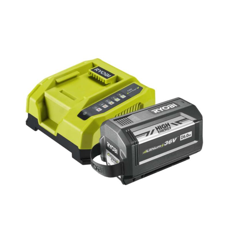 Batterie RYOBI 36V LithiumPlus 6.0 Ah - 1 chargeur rapide RY36BC60A-160