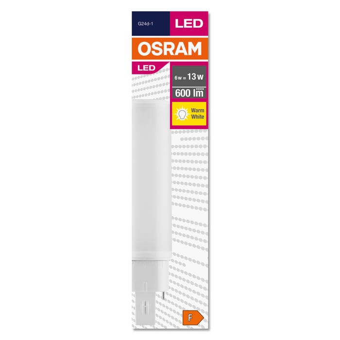 Lampe LED Dulux D EM G24d-1 5W 3000°K 2