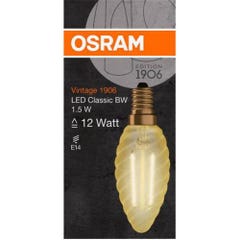Osram 4058075293243 Led Cee 2021 A++ (a++ - E) E14 En Forme De Bougie 2 W Blanc Chaud (ø X L) 35.0 Mm X 100.0 Mm 1 0