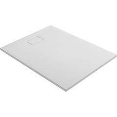Receveur de douche extra-plat texture effet pierre TERRENO RECTANGLE 120 x 90 cm blanc 6