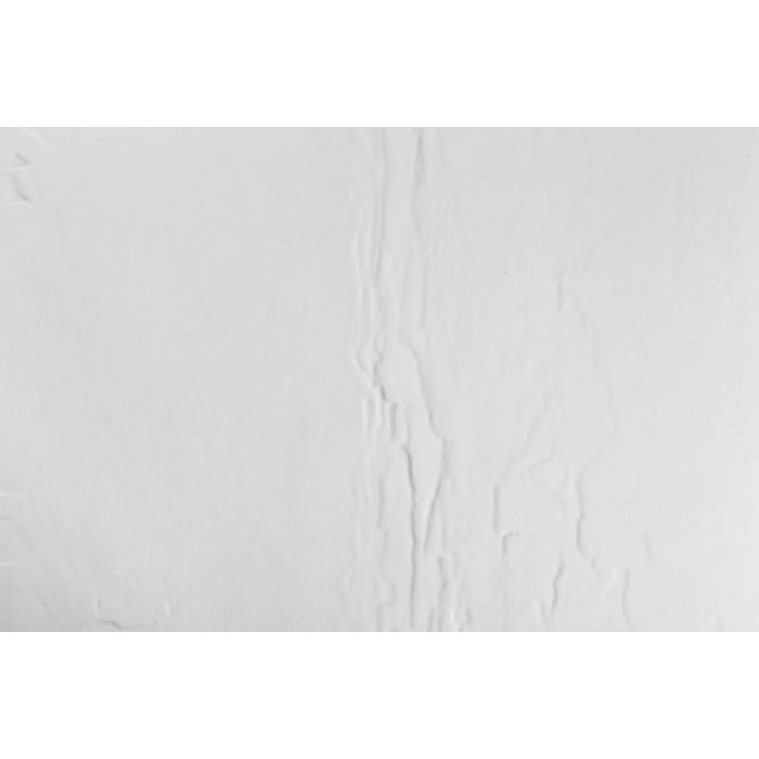 Receveur de douche extra-plat texture effet pierre TERRENO RECTANGLE 120 x 90 cm blanc 2