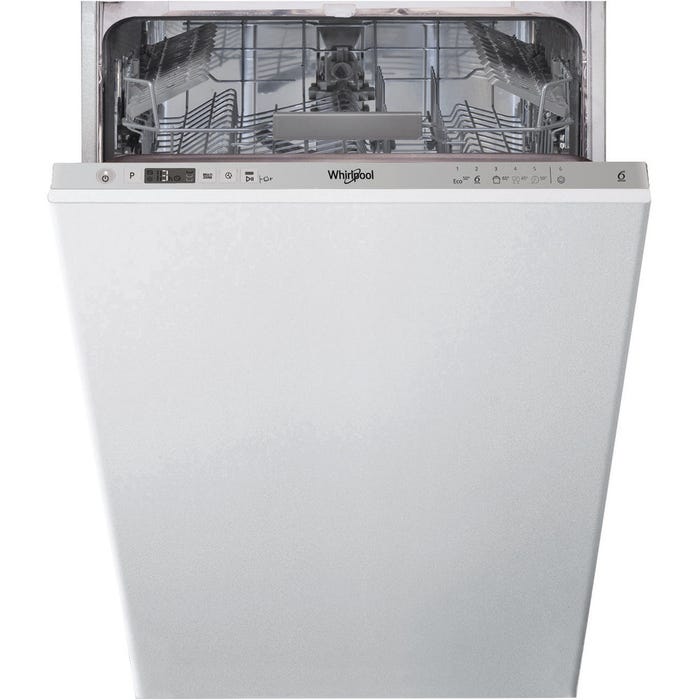 Lave-vaisselle encastrable WHIRLPOOL 10 Couverts 45cm F, WSIC3M17 6