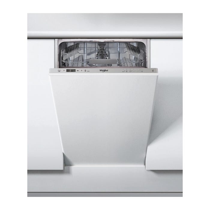 Lave-vaisselle encastrable WHIRLPOOL 10 Couverts 45cm F, WSIC3M17 0