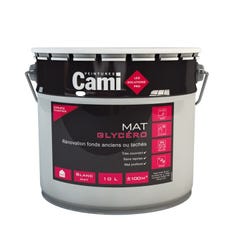 CAMI MAT GLYCERO BLANC 4L - Peinture isolante, Masque les tâches CAMI
