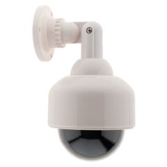 Caméra de surveillance extérieure factice avec LED - Otio 1