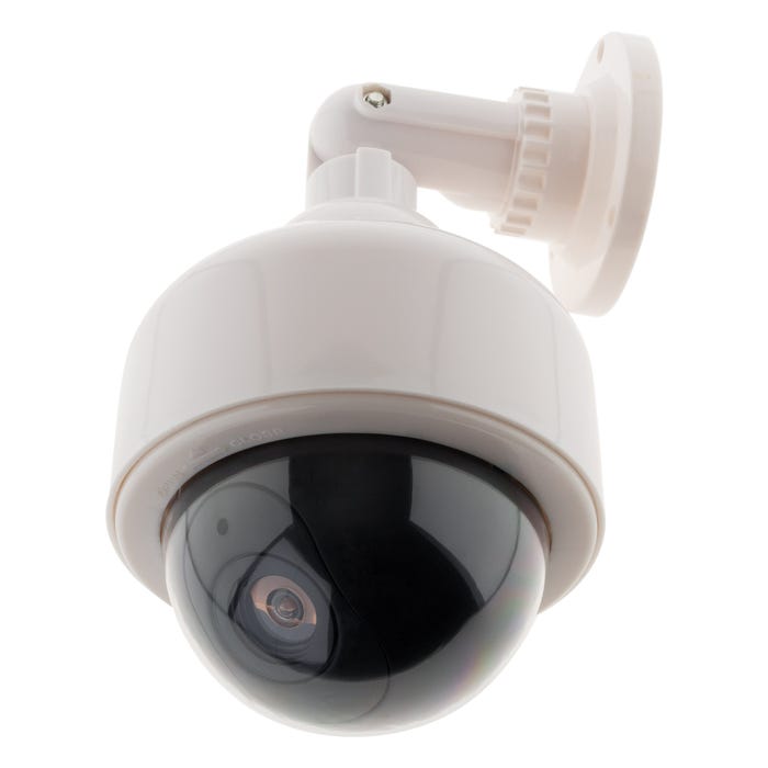 Caméra de surveillance extérieure factice avec LED - Otio 0