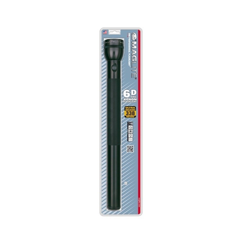 Lampe torche Maglite S6D 6 piles Type D 49 cm - Noir
