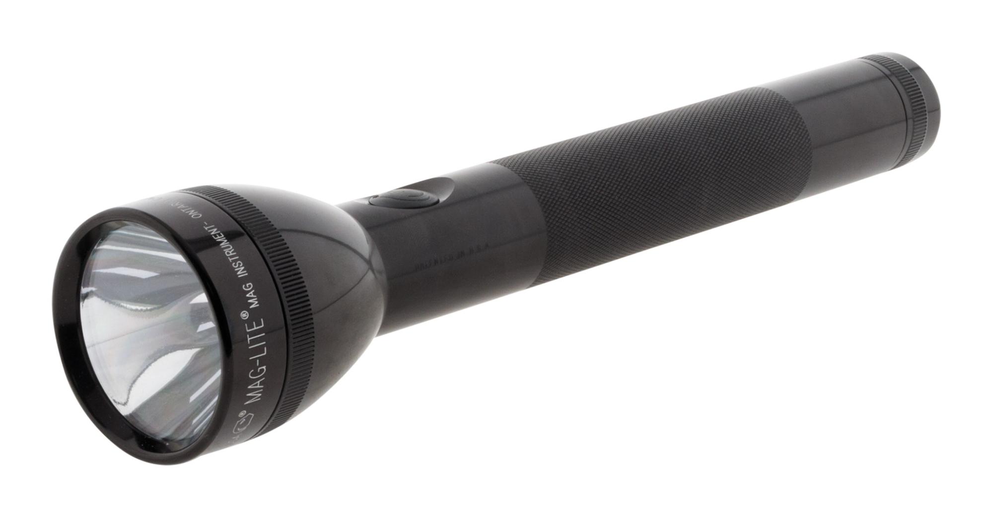 Lampe torche Maglite ML100 LED 2 piles Type C 23,2cm - Noir