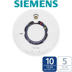SIEMENS- Détecteur de fumée interconnectable sans fil Autonomie 10 ans Delta Reflex 5TC1292-4 (WST630) 2