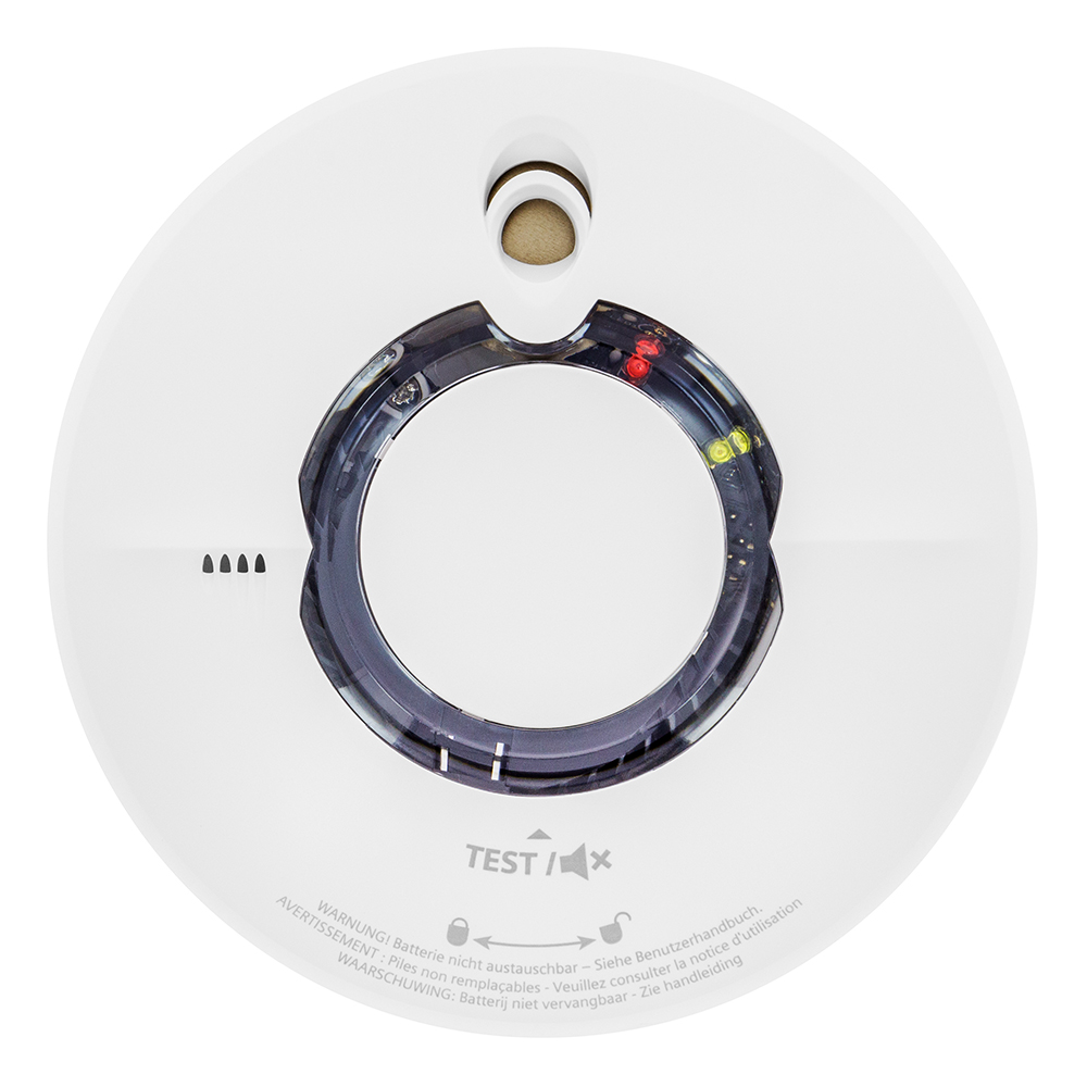 Détecteur de fumée interconnectable sans fil Autonomie 10 ans Delta Reflex 5TC1292-4 (WST630)-SIEMENS