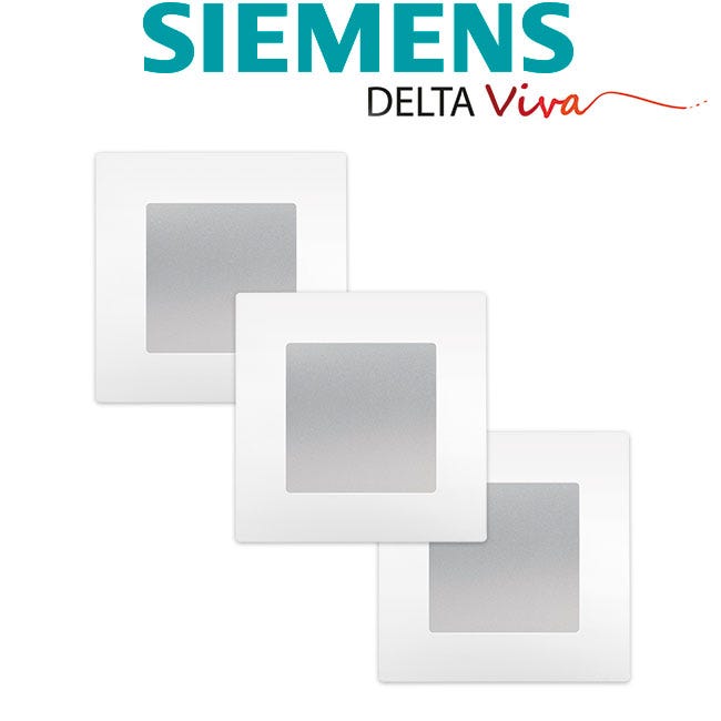 LOT 3 Va et Vient Silver Delta Viva + Plaque Blanc 1