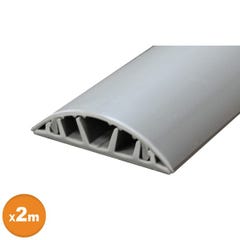 Passage de plancher 4 compartiments 92x20mm gris anthracite - LEGRAND - 032800 1