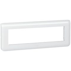 Plaque de finition Blanc MOSAIC horizontale blanc 8 modules - LEGRAND - 78818 0