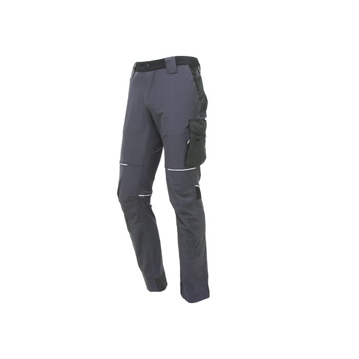 U-Power - Pantalon de travail Slim gris WORLD - Gris - L 2
