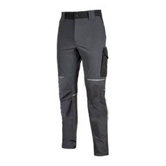 U-Power - Pantalon de travail Slim gris WORLD - Gris - XL 5