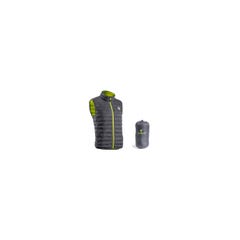 KUMA Gilet Froid gris/jaune, 100%PA + Matelassage 100g/m² - Coverguard - Taille S