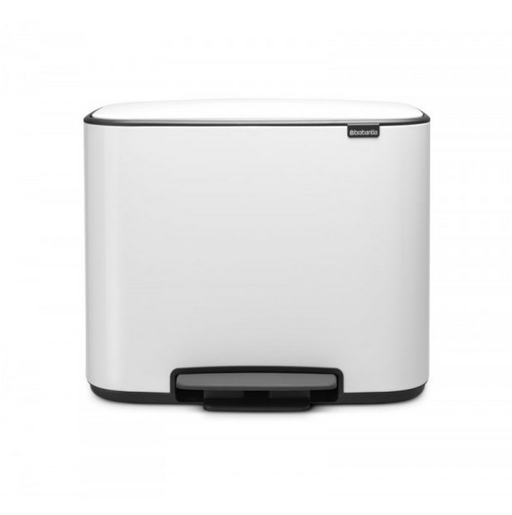 Poubelle à pédale 36l blanc - Brabantia 121388