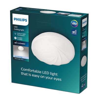 Plafonnier led 17W 1 900lm 4 000K coquille PHILIPS 5