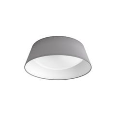 Plafonnier LED d'intérieur PHILIPS - EyeComfort - 34cm - 14W - 1100 lumens - 3000K - métal gris - 93534 0
