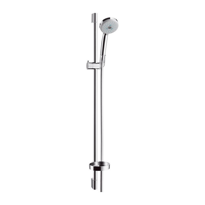 Set de douche Multi avec barre Unica C 90 cm et porte-savon chromé