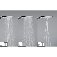 Set de douche 150 3jet avec barre Unica'S puro 90 cm et porte-savon chromé Hansgrohe Raindance Select E 2