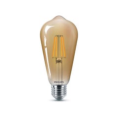 LED E27 Philips Philips Lighting 67354300 4 W = 35 W blanc chaud (Ø x L) 6.4 cm x 14.2 cm 1 pc(s) 1