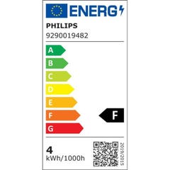 LED E27 Philips Philips Lighting 67360400 4 W = 35 W blanc chaud (Ø x L) 9.5 cm x 14 cm 1 pc(s) 6