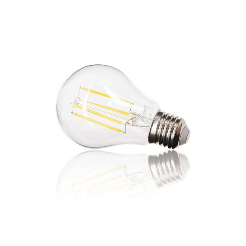 Xanlite - Ampoule à filament LED A60, culot E27, 11,8W cons. (100W eq.), lumière blanche chaude - RFE1521G 3