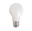 Ampoule à filament LED A60, culot E27, 7W cons. (60W eq.), lumière blanc chaud