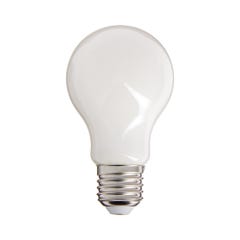 Ampoule à filament LED A60, culot E27, 7W cons. (60W eq.), lumière blanc chaud 0