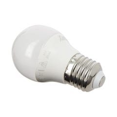 Ampoule LED P45, culot E27, 6 cons. (40W eq.), lumière blanc chaud 3