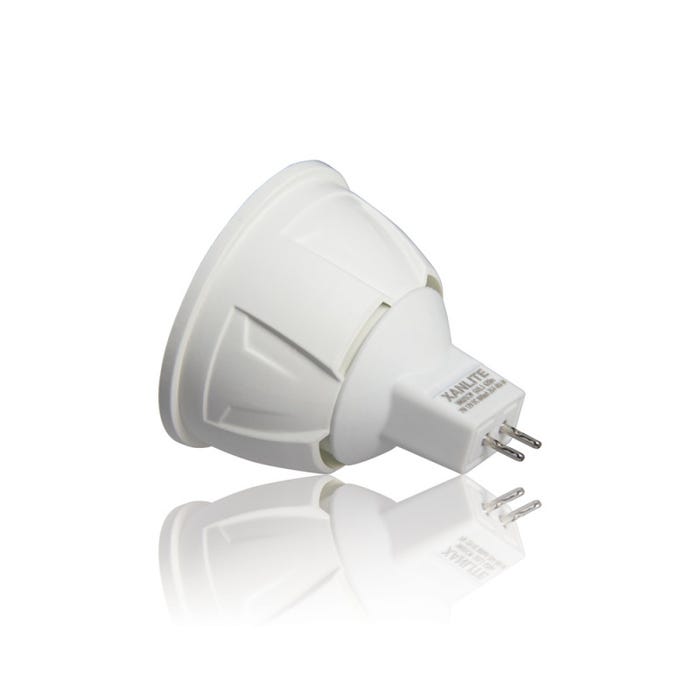 Xanlite - Ampoule LED spot, culot GU5.3, 7W cons. (50W éq.), angle focalisé, lumière blanche chaude - VM50S 2