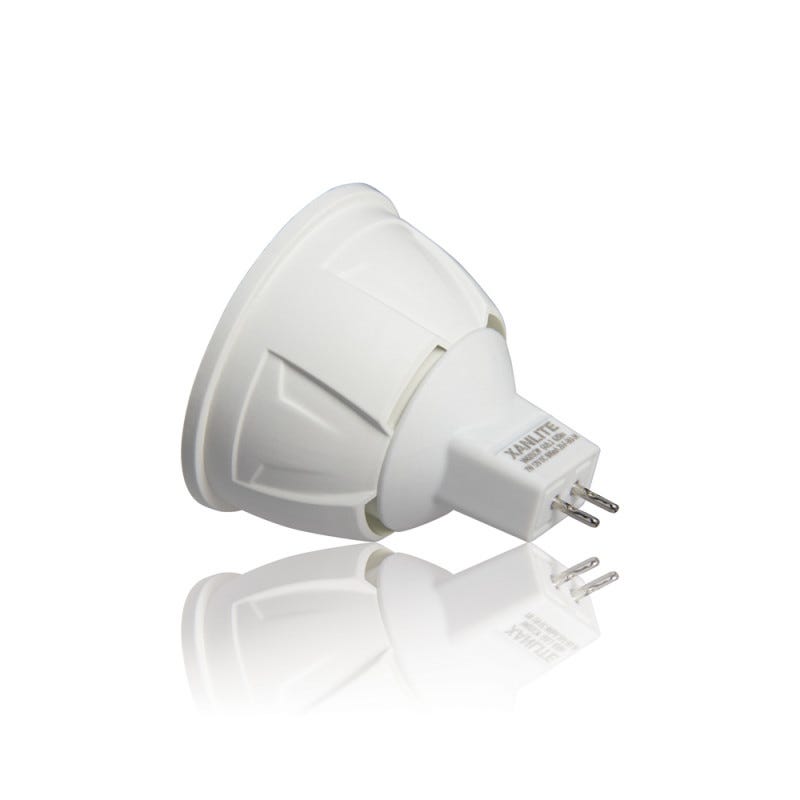 Xanlite - Ampoule LED spot, culot GU5.3, 7W cons. (50W éq.), angle focalisé, lumière blanche neutre - VM50SCW 2
