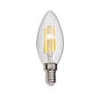 Ampoule à filament LED flamme, culot E14, 4W cons. (40W eq.), lumière blanc neutre