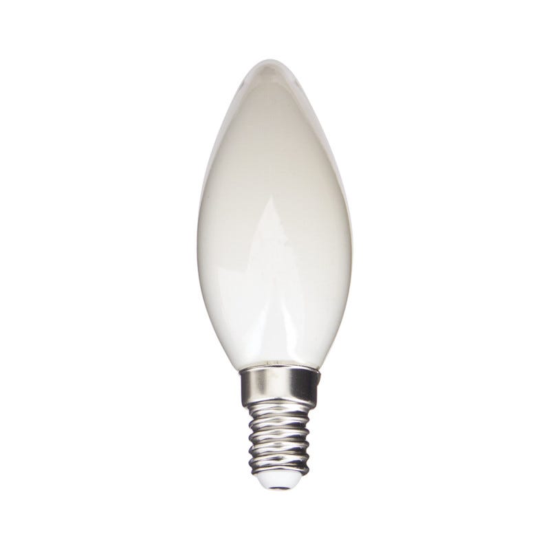 Xanlite - Ampoule à filament LED flamme, culot E14, 4W cons. (40W eq.), lumière blanche neutre - RFV470FOCW 0