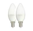 Ampoule LED flamme, culot E14, 5W cons. (40W eq.), lumière blanc neutre