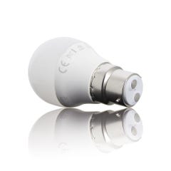 Ampoule LED P45, culot B22, 5,3W cons. (40W eq.), lumière blanc chaud 1