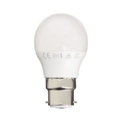 Ampoule LED P45, culot B22, 5,3W cons. (40W eq.), lumière blanc chaud 0