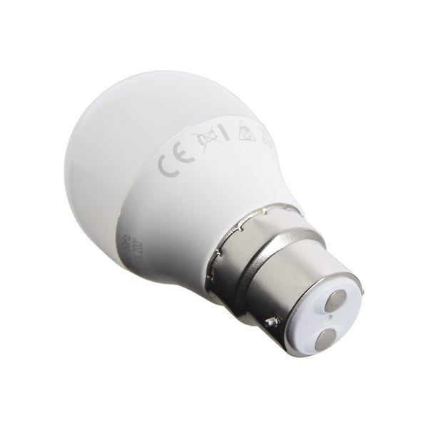 Ampoule LED P45, culot B22, 5,3W cons. (40W eq.), lumière blanc chaud 2