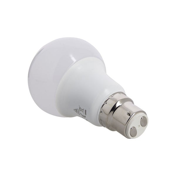 Ampoule LED A60, culot B22, 9W cons. (60W eq.), lumière blanc neutre 4