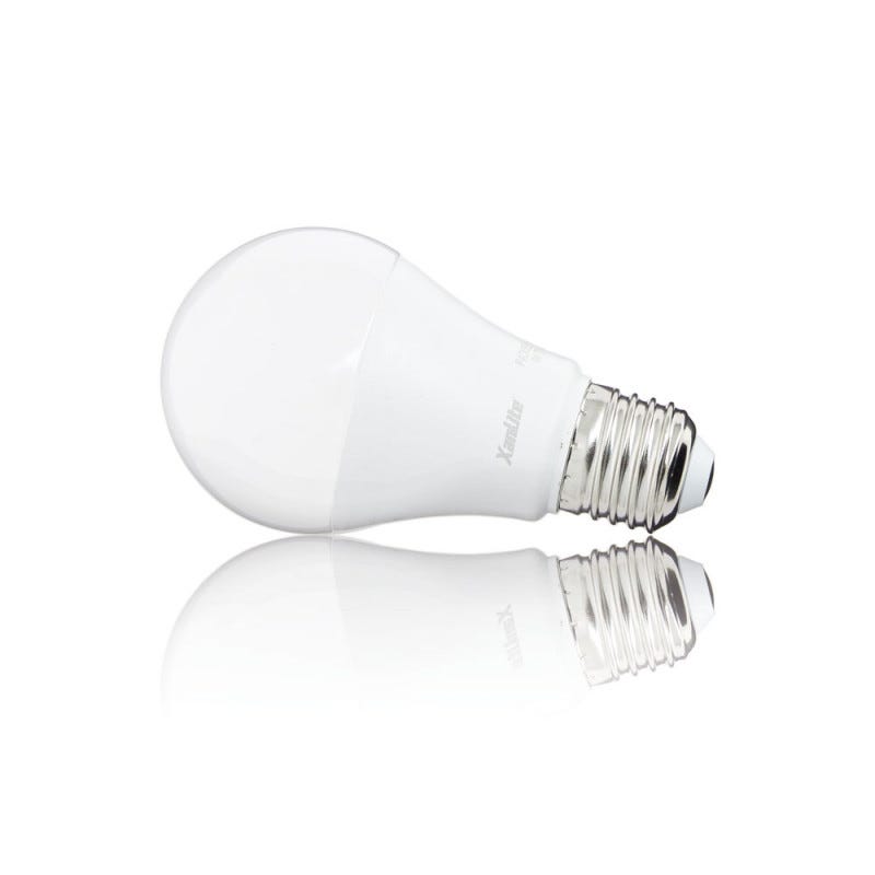 Xanlite - Lot x5 Ampoules LED standard, culot E27, conso 9W, eq. 60W, blanc neutre - PACK5EE806GCW 3