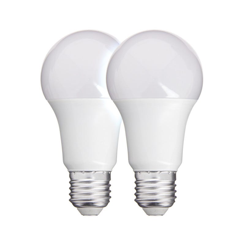 Xanlite - Pack de 2 ampoules LED classiques (A60), culot E27, 11W cons. (75W eq.), 1055 lumens, lumière blanc neutre - PACK2EE1055GCW 0