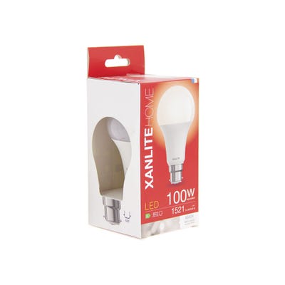 Xanlite Lot De 2 Ampoules LED A60 Culot B22 - Ampoules Baïonnette